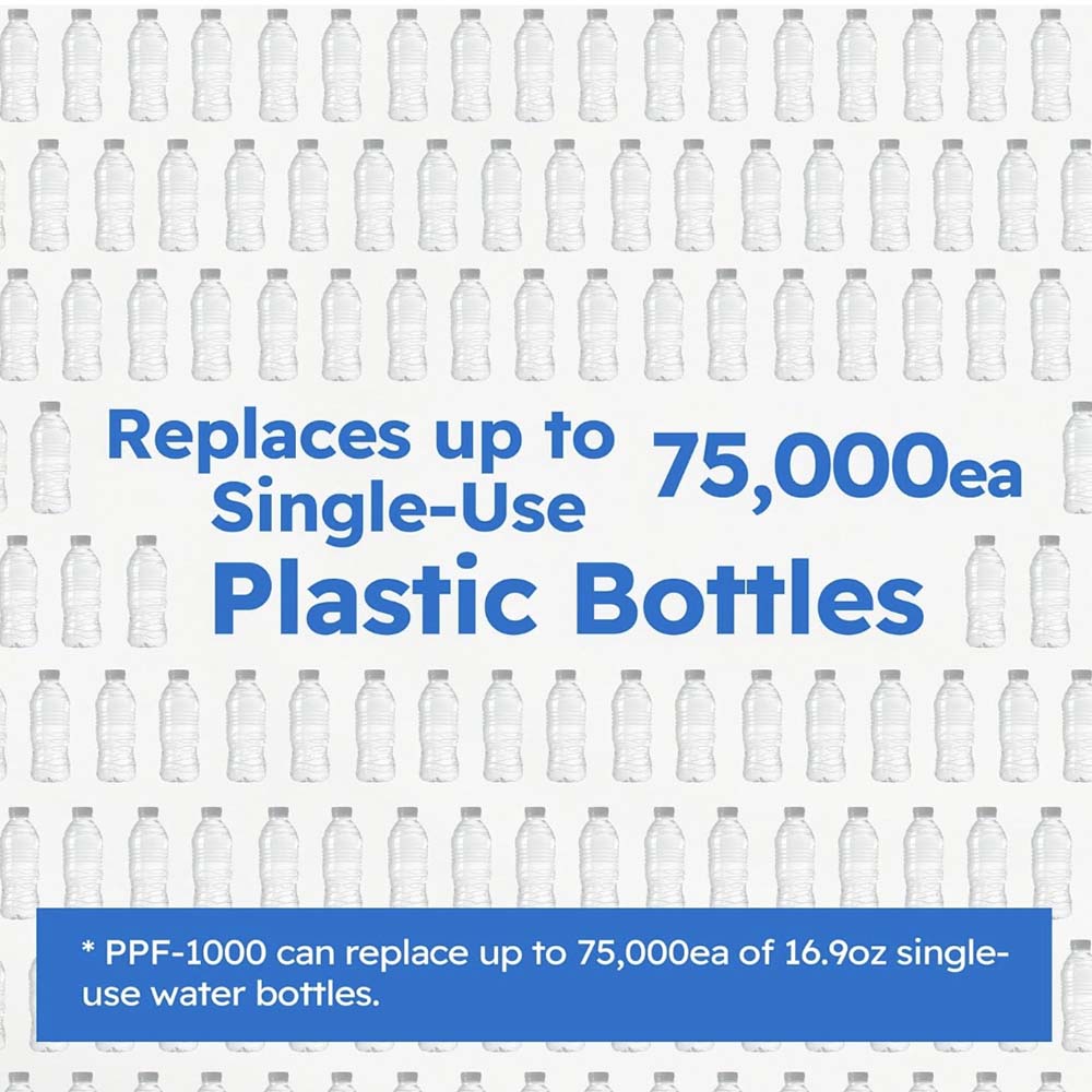 Pureal Hybrid Home PPU1000K Under Sink Water Filter System, 38,000 Litres, NSF 42 & 372, food preparation, cooking, drinking & showering