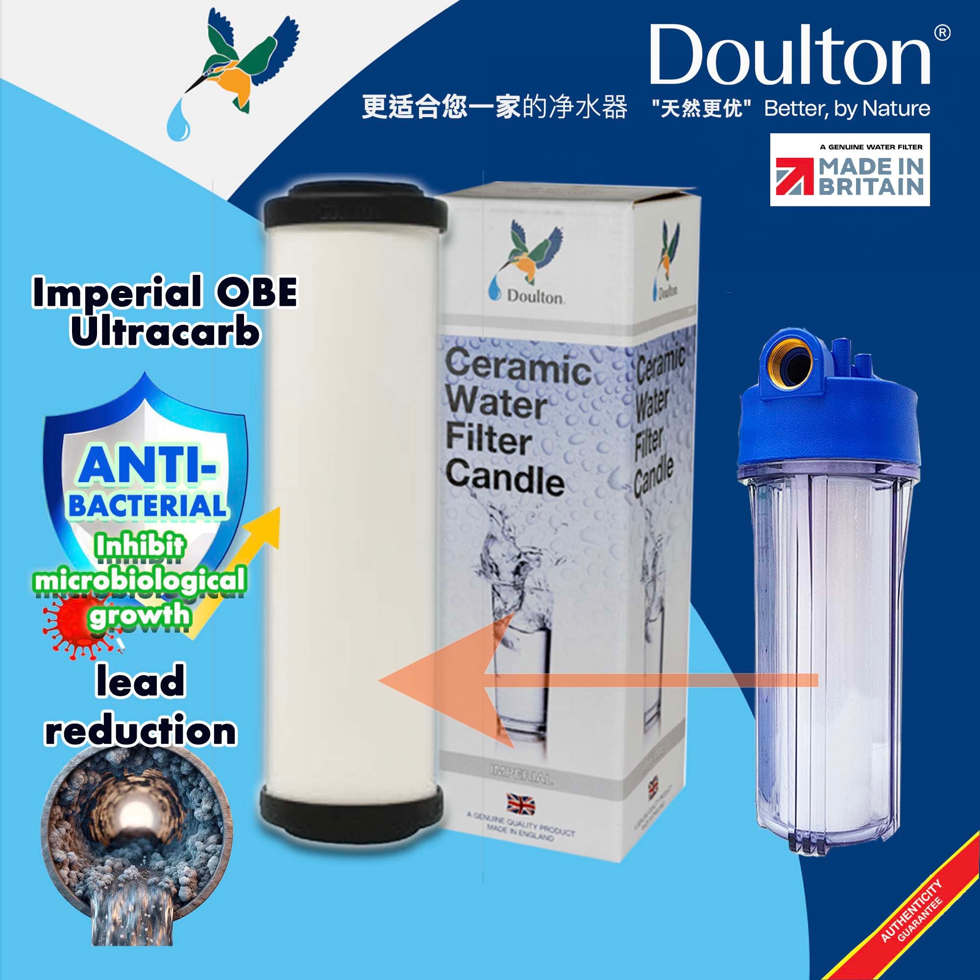 POE, Point of Entry Water Filters Water Purifier PP Sediment Filters
