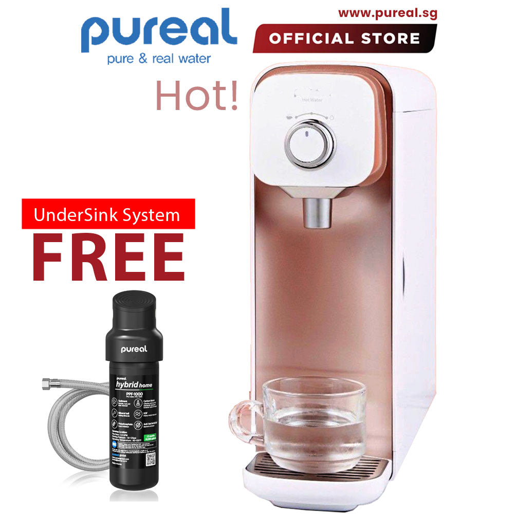 Pureal Hot Tankless Water Purifier | FREE Undersink System | FREE Installation