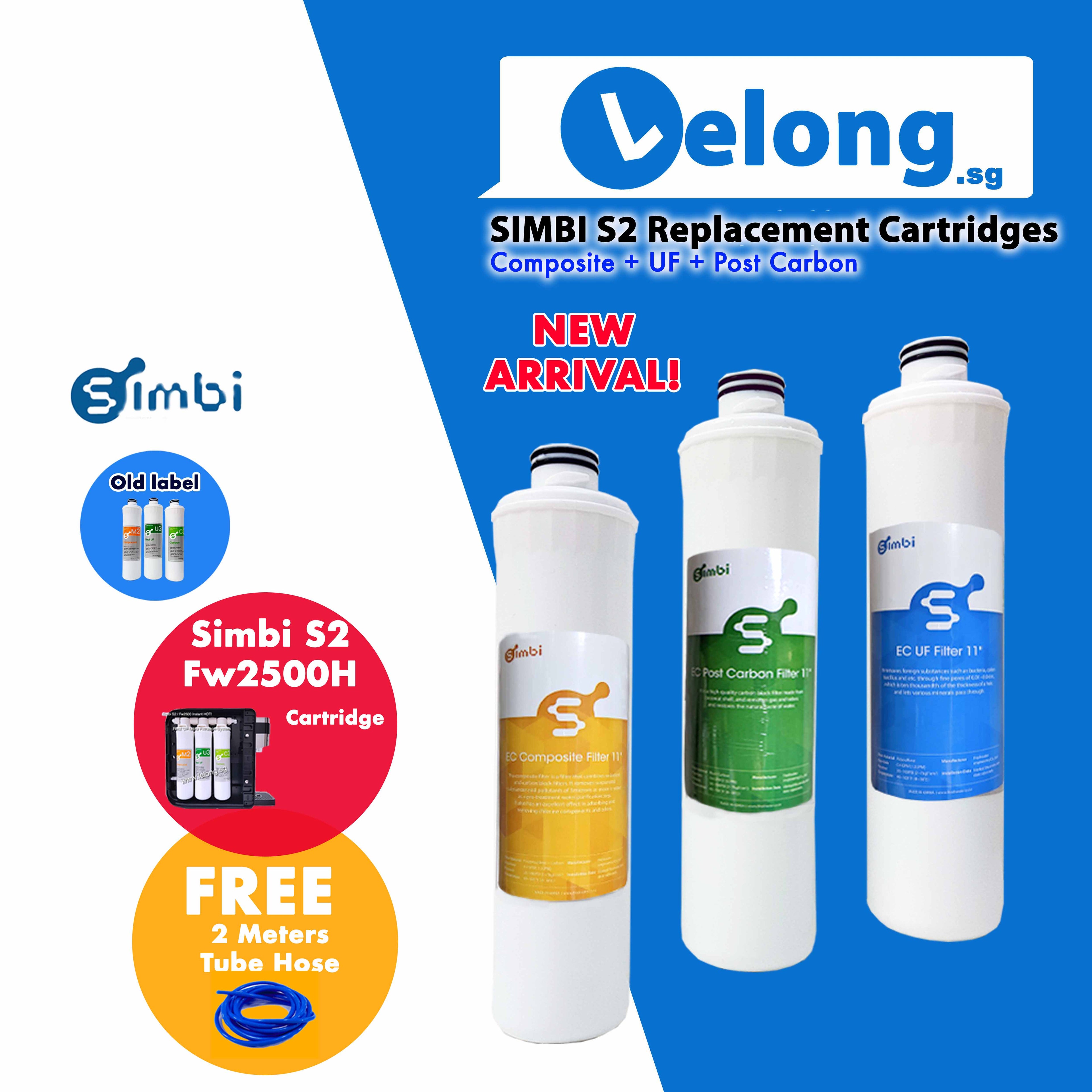 Replacement Cartridges for Simbi S2 Fw2500 Instant Hot Water Dispenser