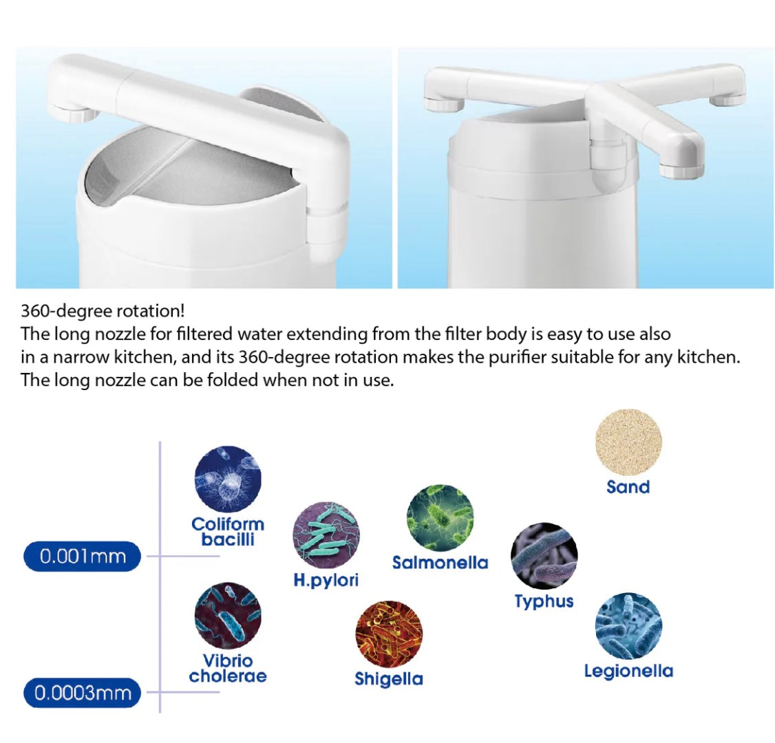 TORAYVINO SW9 ON-COUNTER-TOP WATER PURIFIER