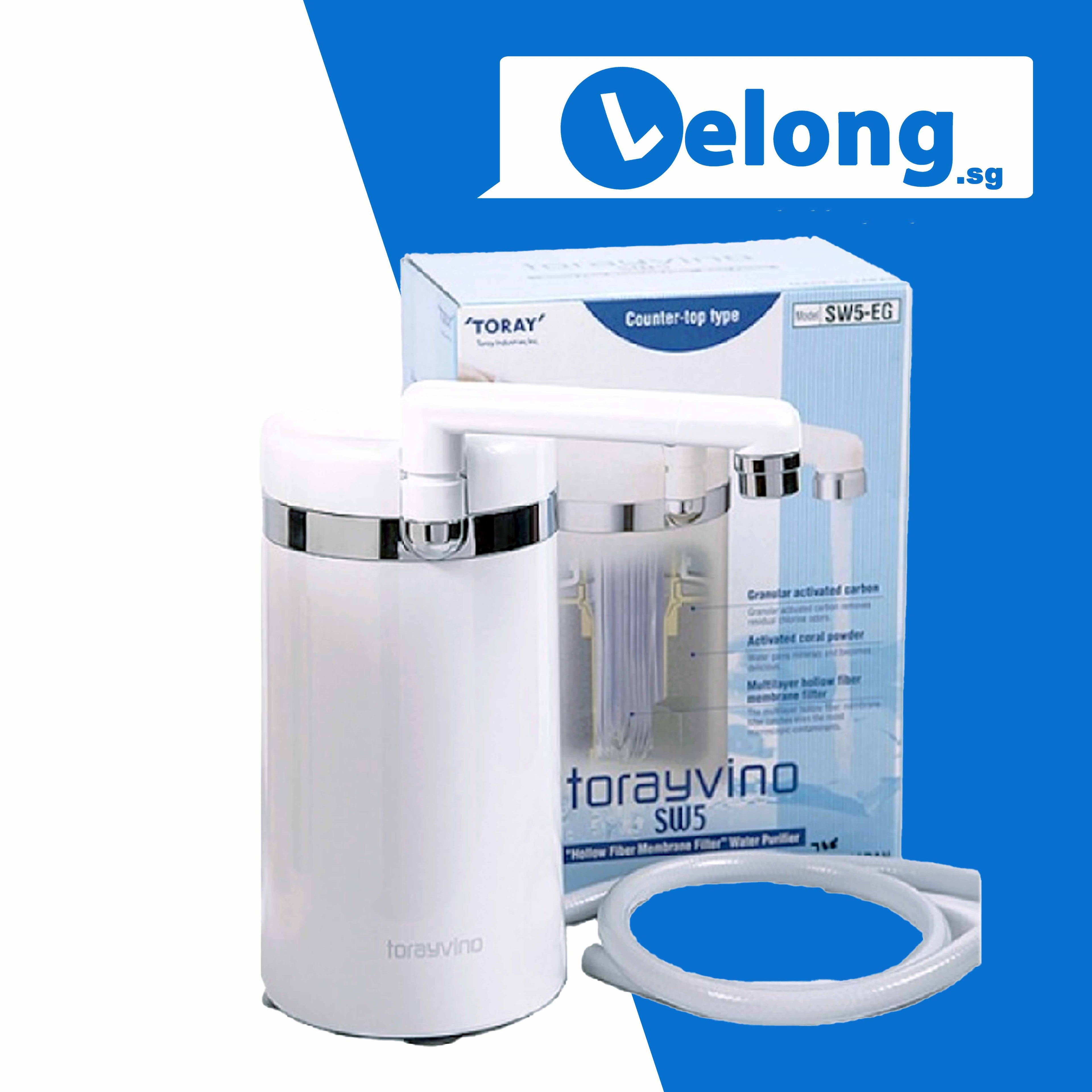 TORAYVINO SW5-EG ON-COUNTER-TOP WATER PURIFIER