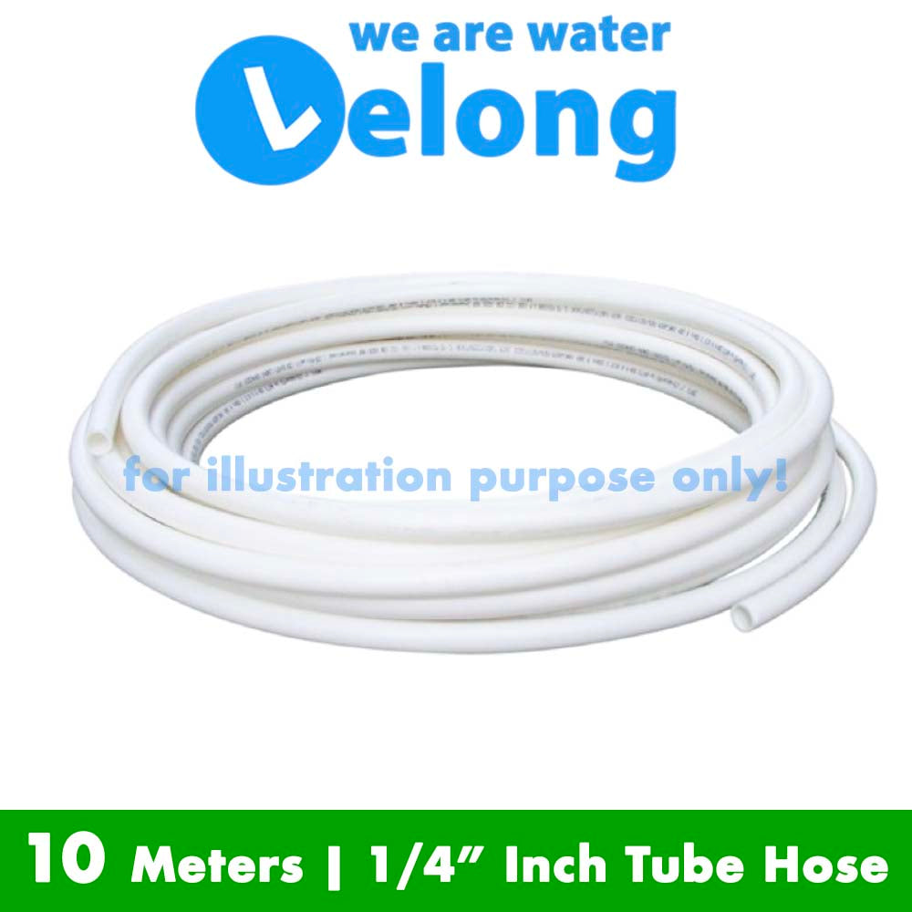 1/4" inch - 6.35mm, White Tube Hose, Water Filter Tube Hose
