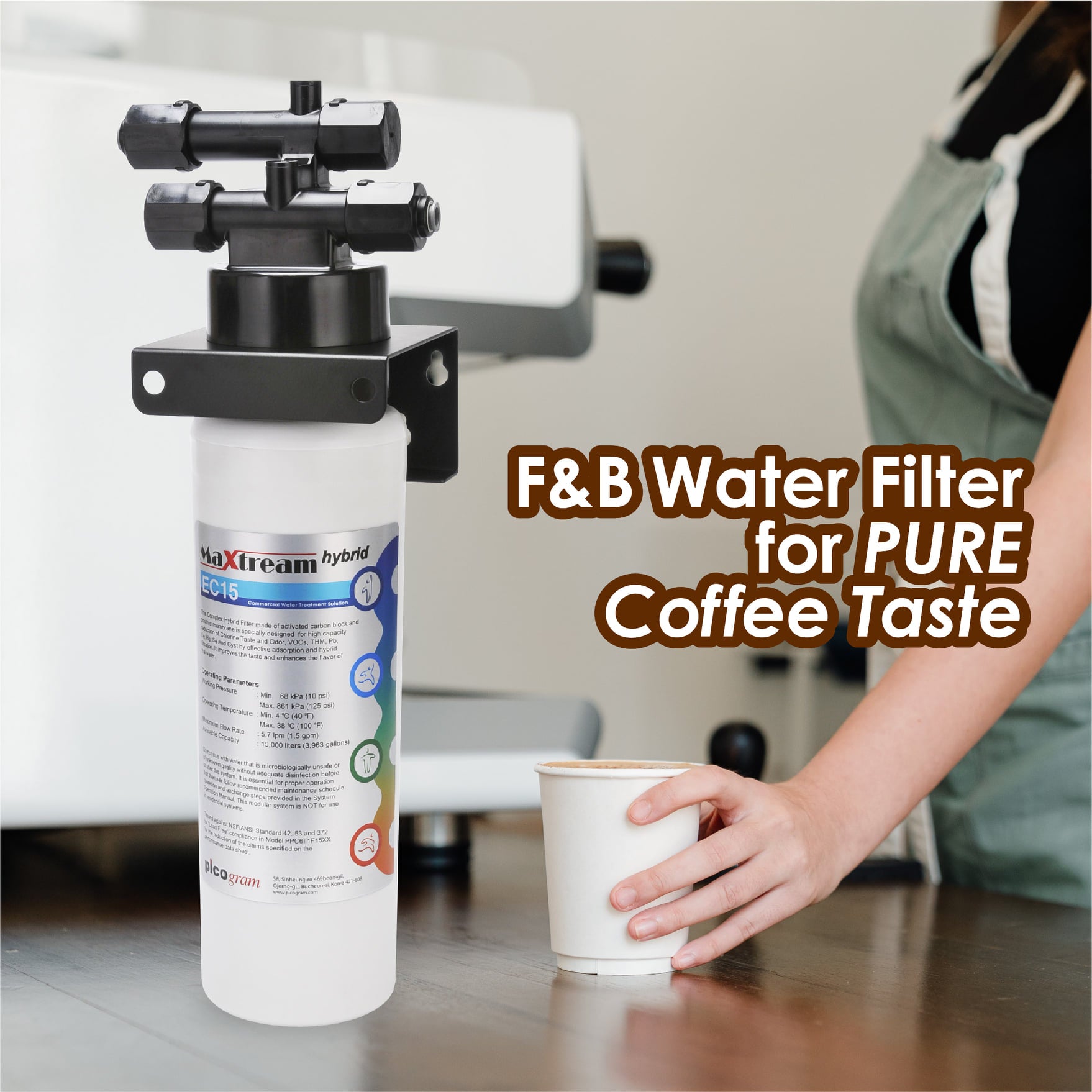 Pureal Maxtream Hybrid Commercial Water Purifier System