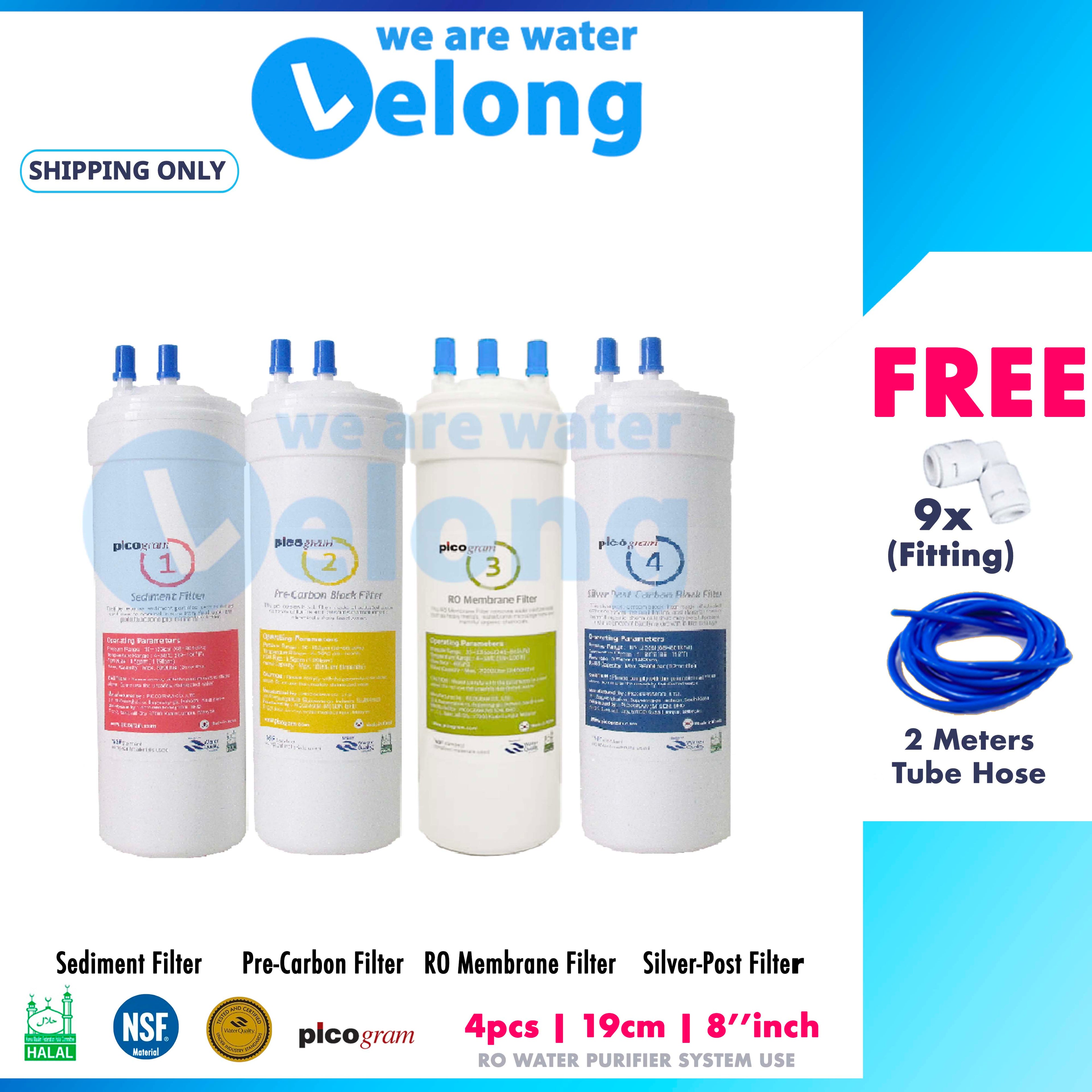 Korea Picogram RO Water Purifier System Replacement Cartridge,