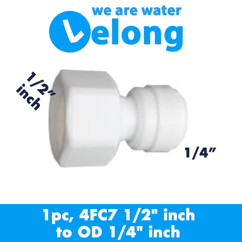 FITTING 4FC7 1/4" or 3/8" TO 1/2" NPTF thread CONNECTOR