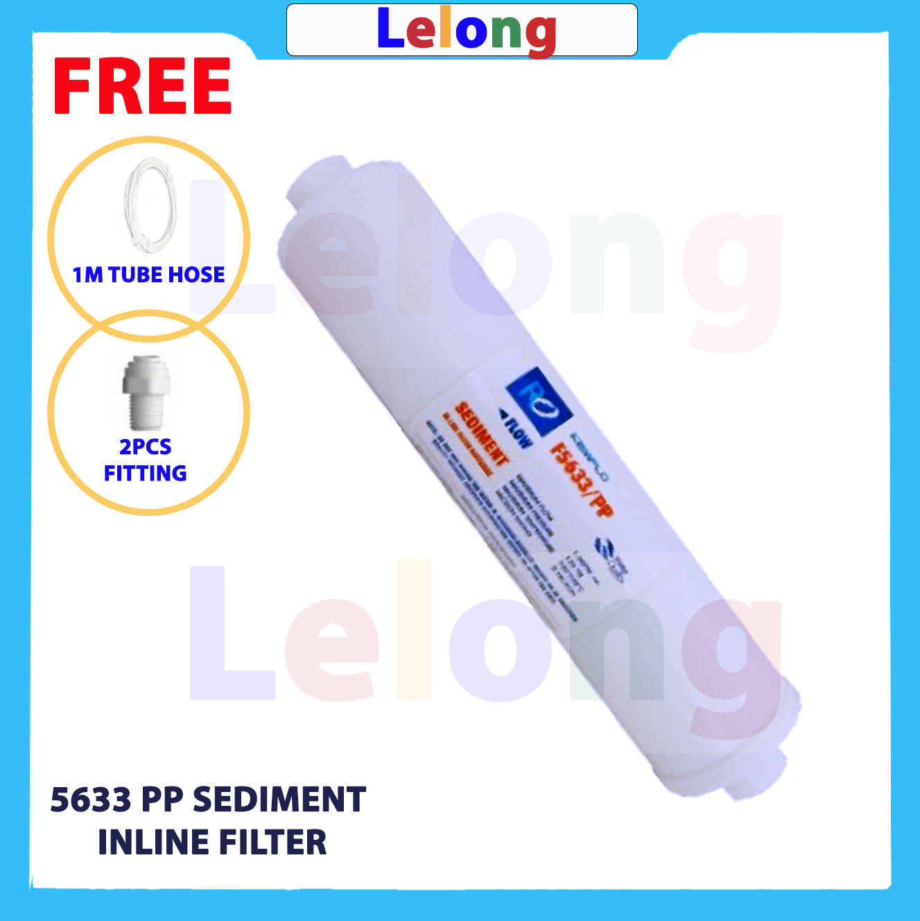 Kemflo F5633/PP SEDIMENT INLINE FILTER CARTRIDGE