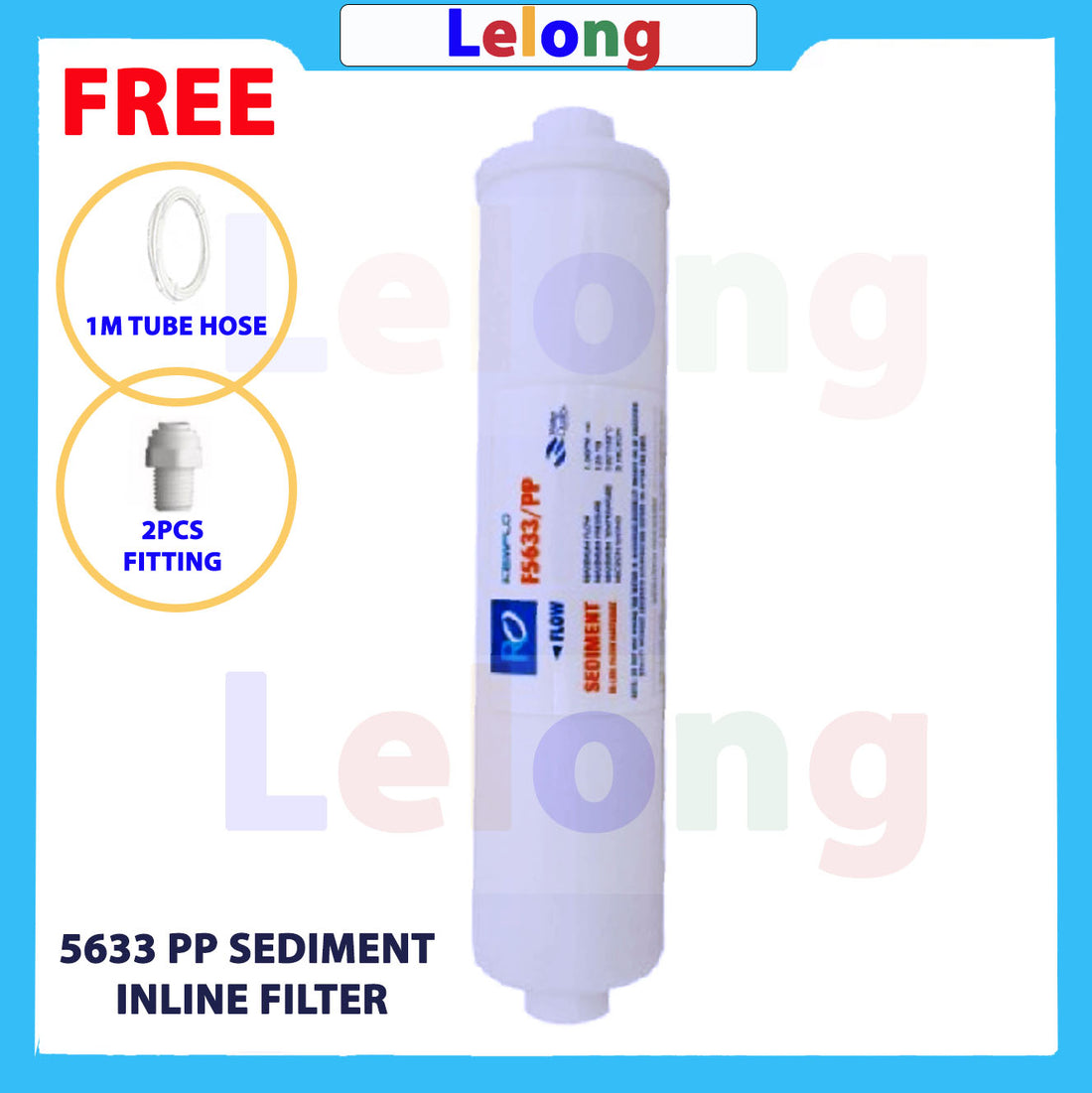 Kemflo F5633/PP SEDIMENT INLINE FILTER CARTRIDGE
