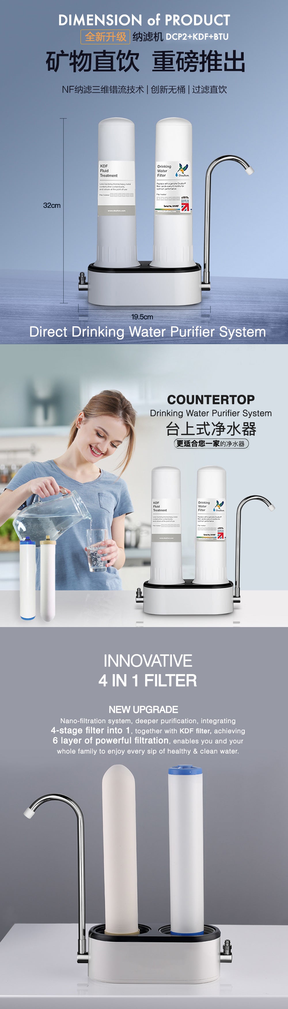 Doulton DCP2+KDF+BTU