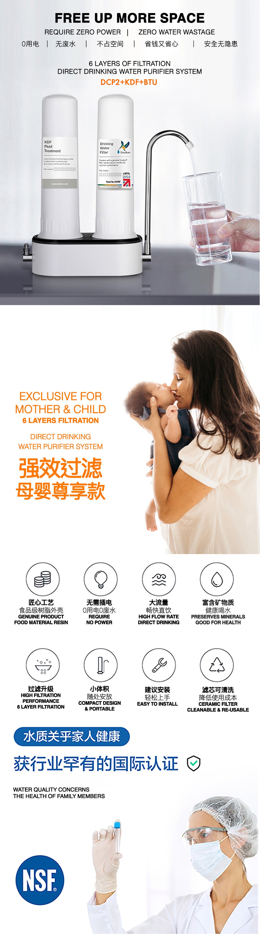 Doulton DCP2+KDF+BTU