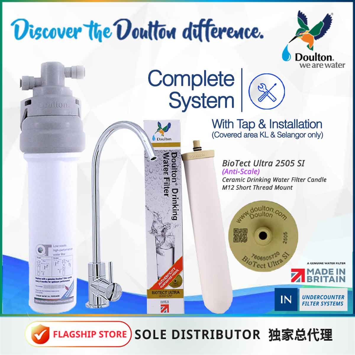 Doulton QT Ecofast+BTU SI