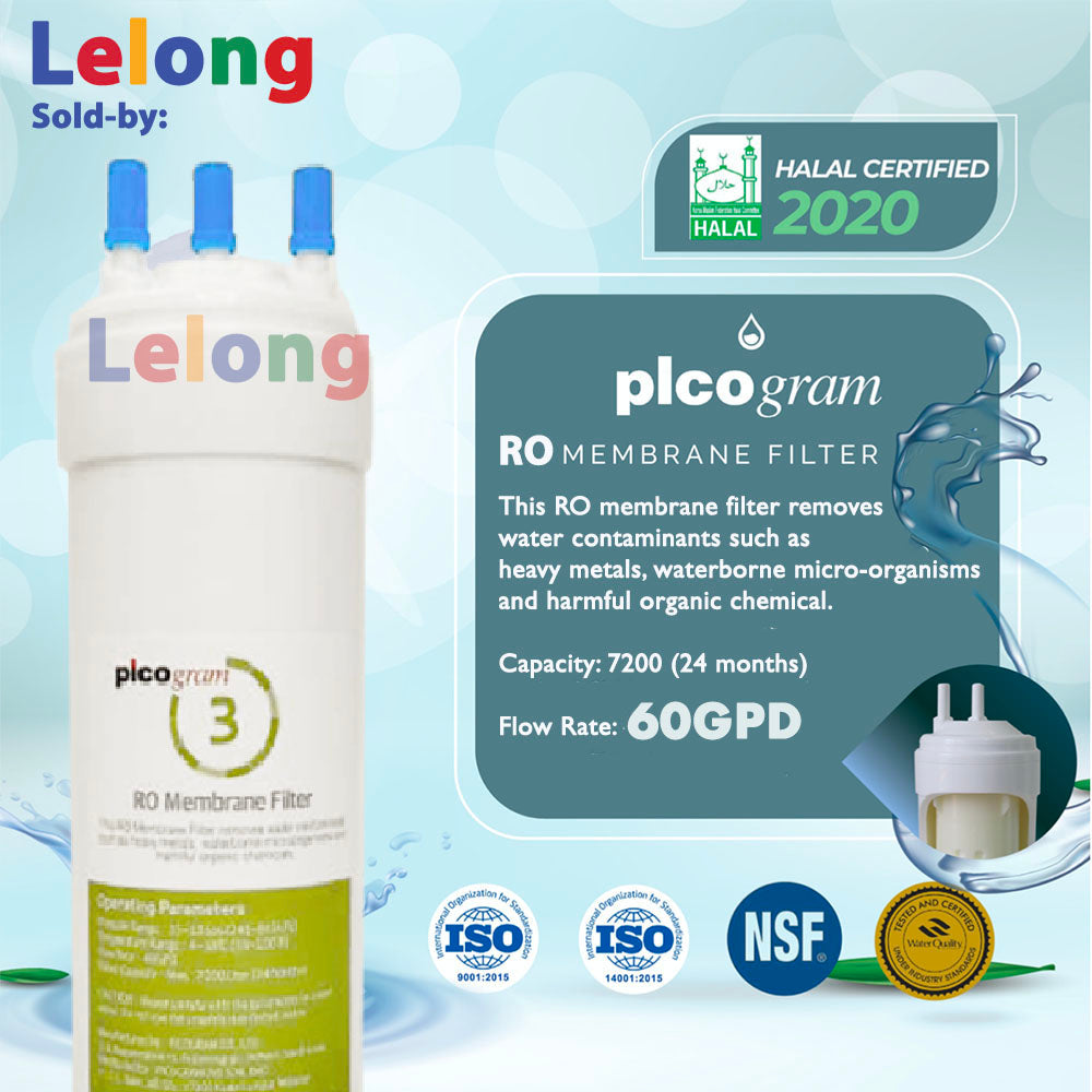 Korea Picogram RO Water Purifier System Replacement Cartridge,