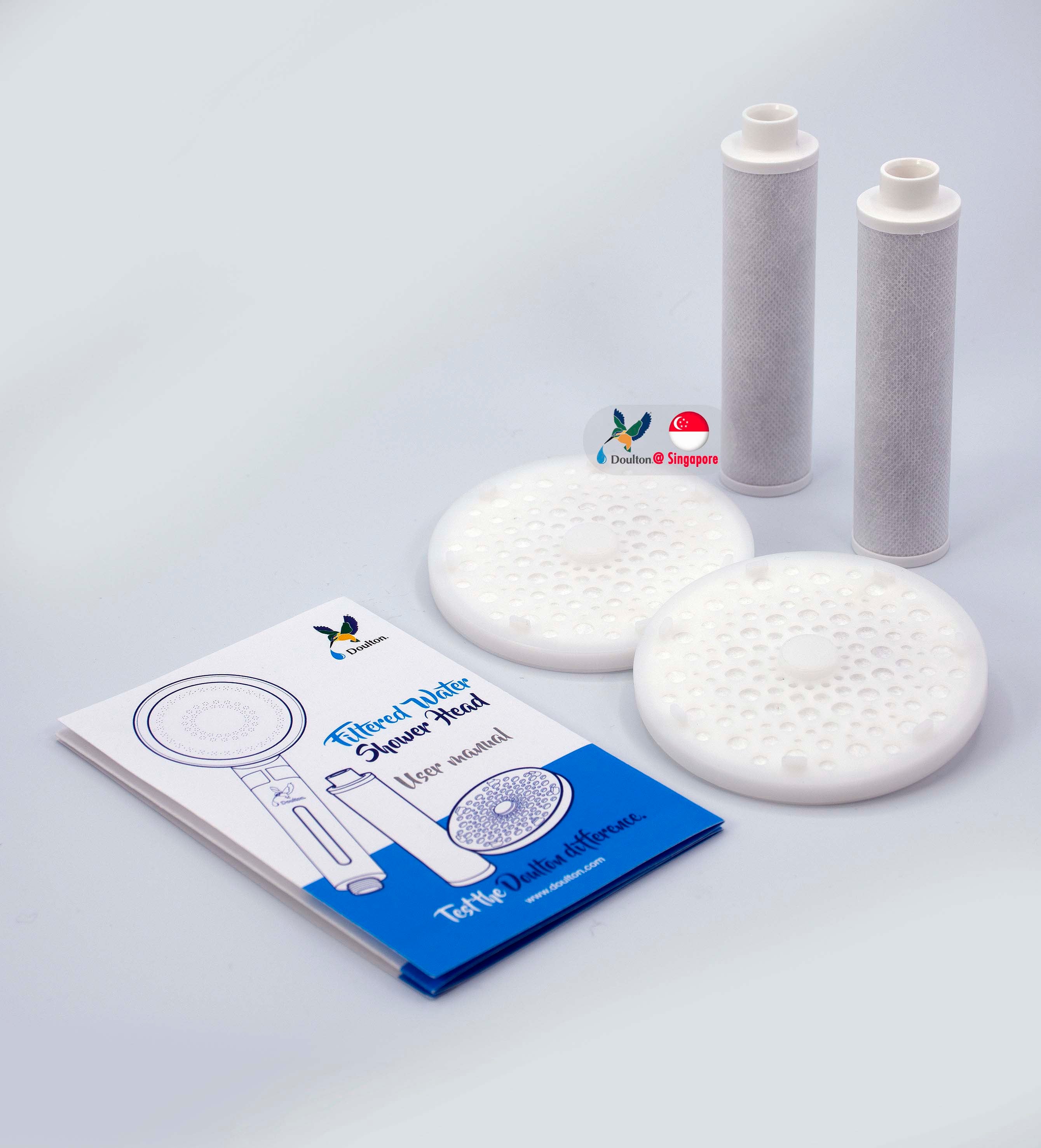 Refill for Doulton Filtered Water Shower Head, dechlorination & particles reduction