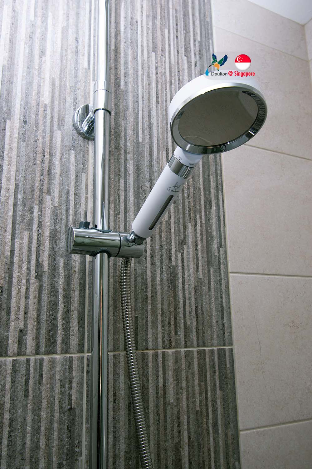 Doulton Filtered Water Shower Head, dechlorination & particles reduction