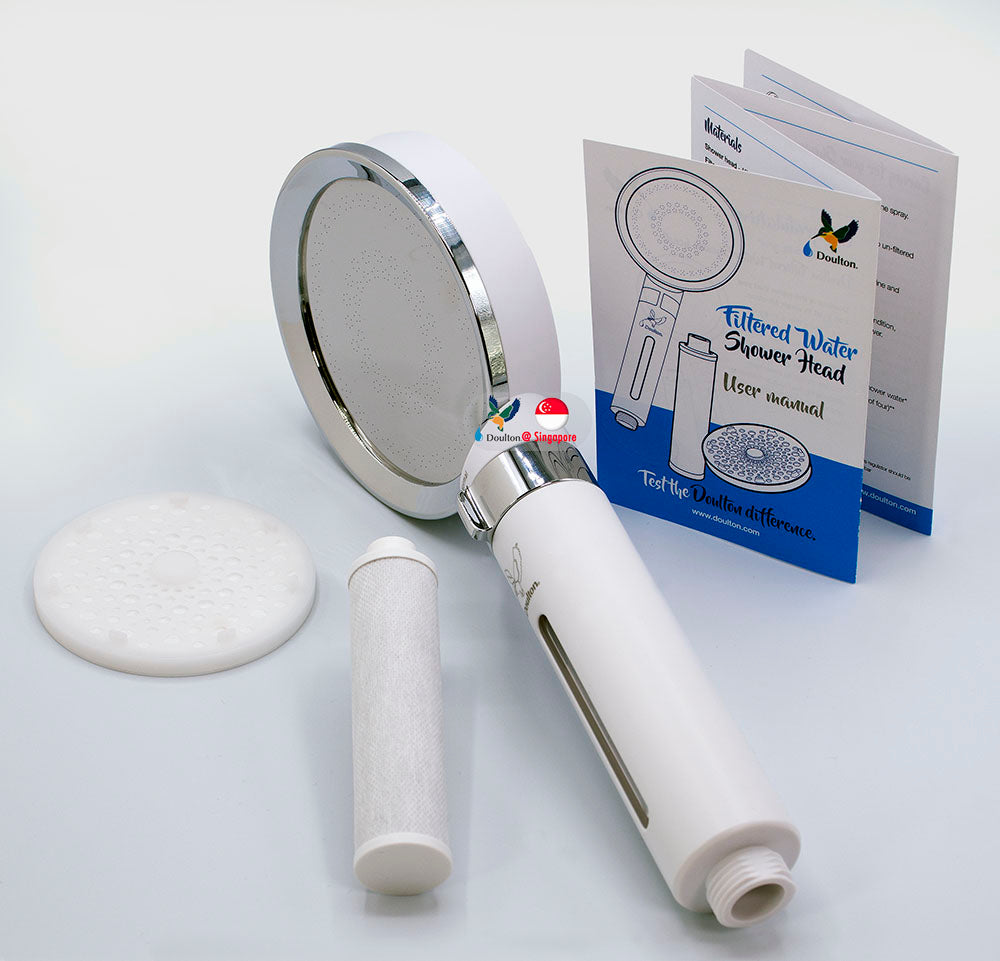 Doulton Filtered Water Shower Head, dechlorination & particles reduction