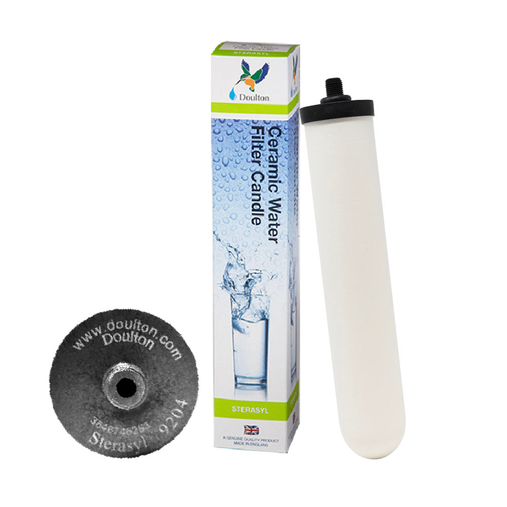 W9120562 10" Doulton Sterasyl Ceramic Filter ¦ NSF ¦ Short Thread Element ¦ 9204