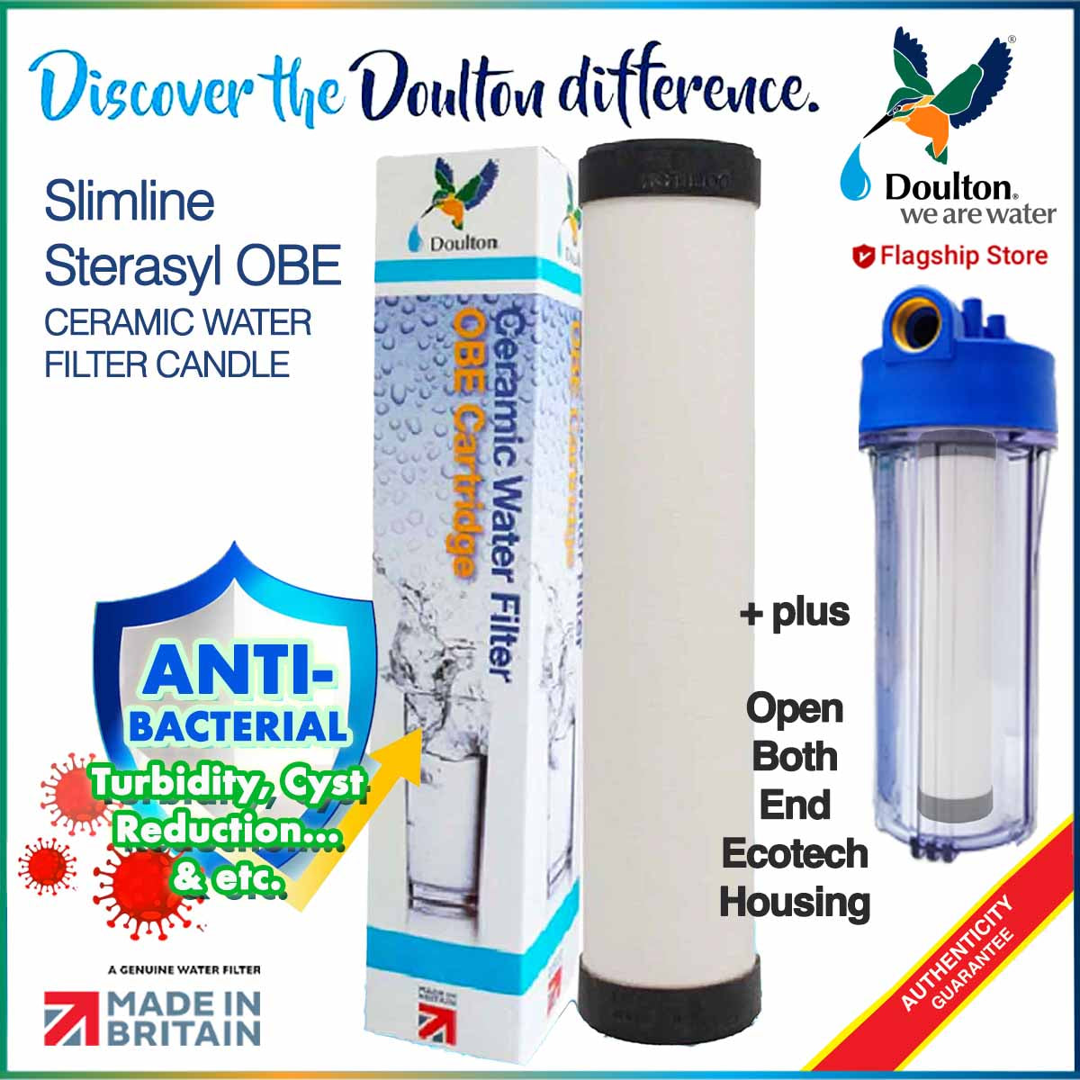 POE, Point of Entry Water Filters Water Purifier PP Sediment Filters