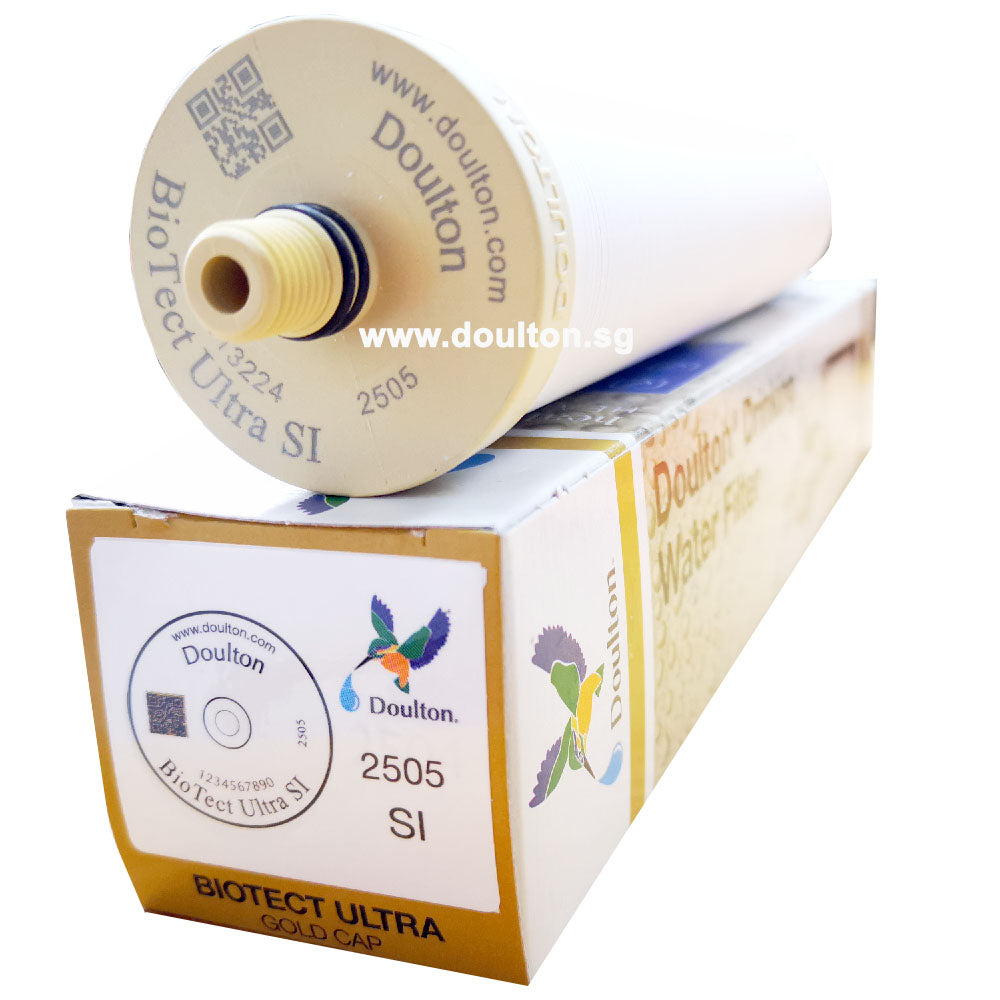 W9123054 10" Doulton BioTect Ultra SI ¦ Short Thread Element M12 mount ¦ 2505