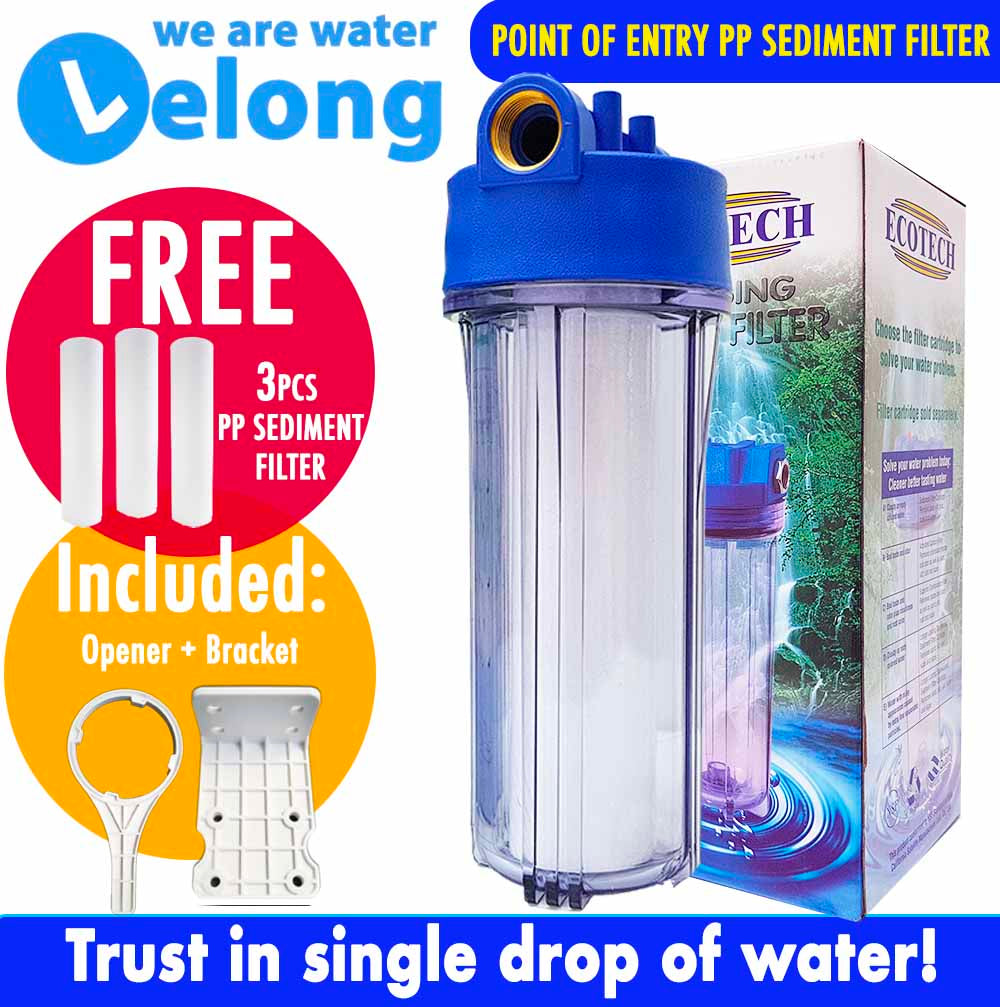 POE, Point of Entry Water Filters Water Purifier PP Sediment Filters