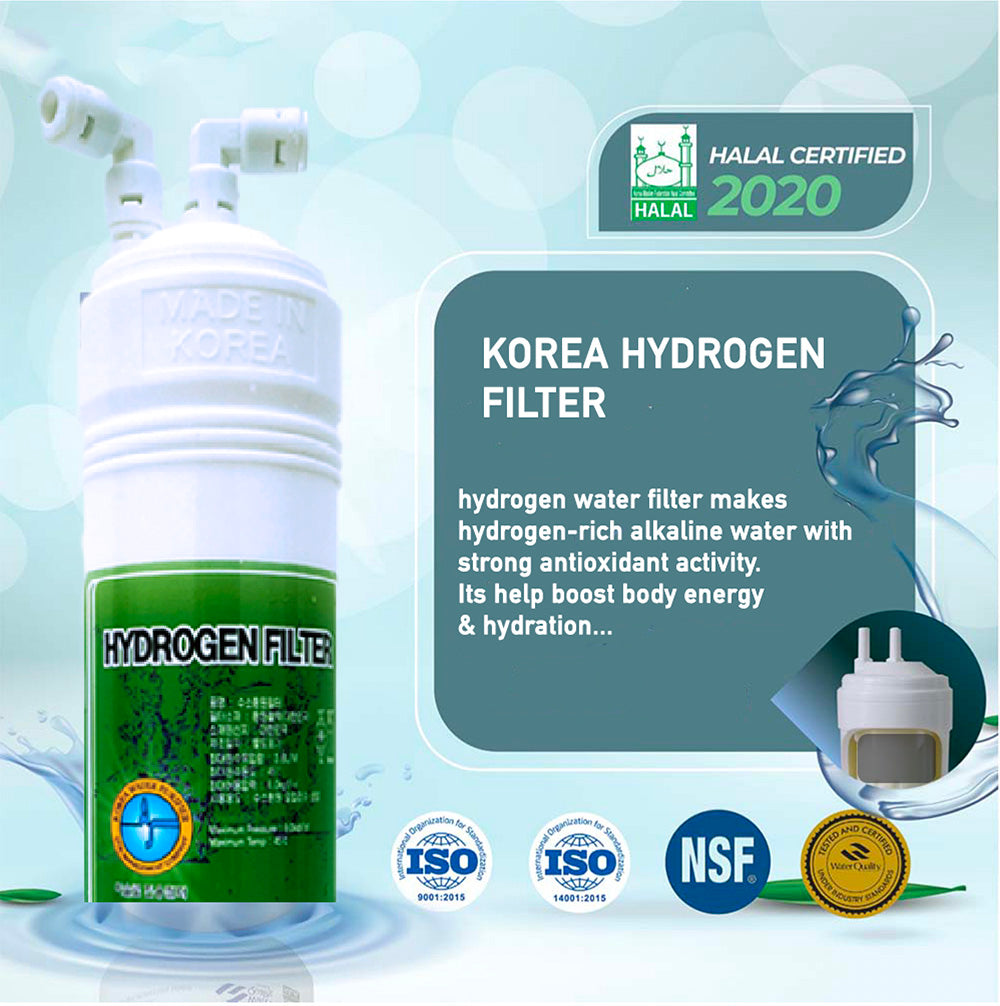 29cm/ 11" KOREA HYDROGEN WATER FILTER CARTRIDGE, KOREA INLINE U TYPE CARTRIDGE