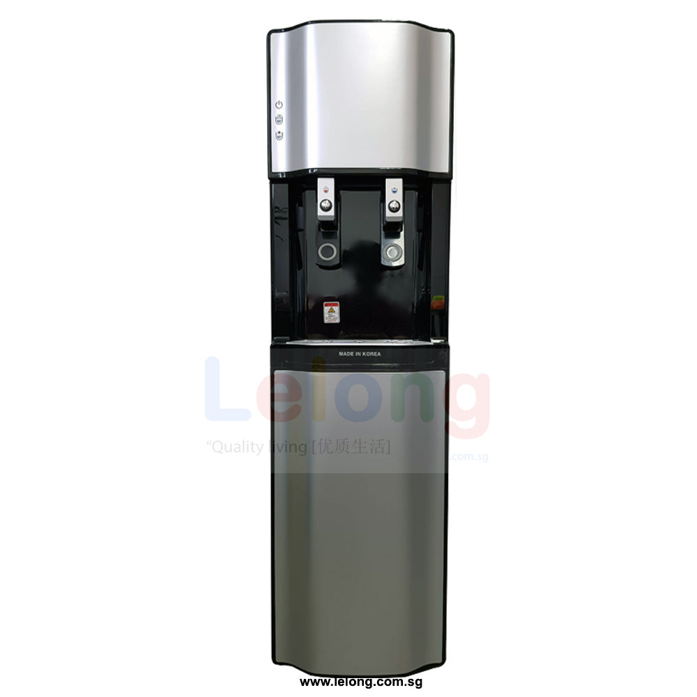 F & C Commercial User, Floor Stand Hot & Cold Filtered Water Dispenser Korea Ultra Filtration 4 Filters Water Purification System