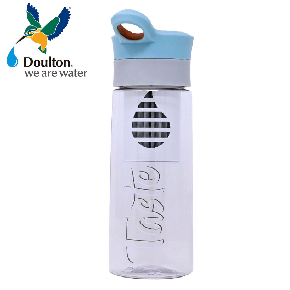 DOULTON TASTE Bottle Blue / Peach, Filtered Water Bottle