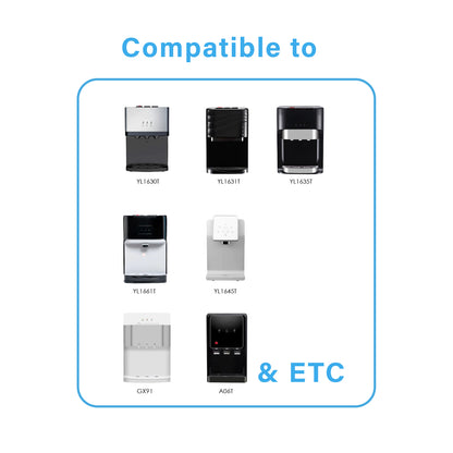 4PC UF Set , Korea Picogram Filters Cartridge for Korea Water Purifier, Coway, Cuckoo, Aox Tong Yang Magic Water Purifier Water Dispenser Water Filter