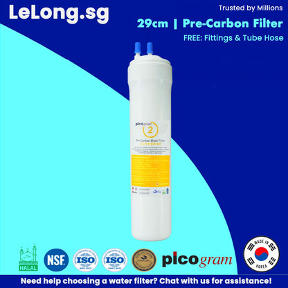 29cm/ Korea Picogram Pre-Carbon Water Filter Cartridge