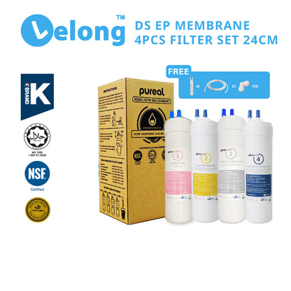 4PC / EP SET / Electro Positive Membrane Filtration, Nano Technology, removing viruses &amp; heavy metals, Compatible all Water Dispenser