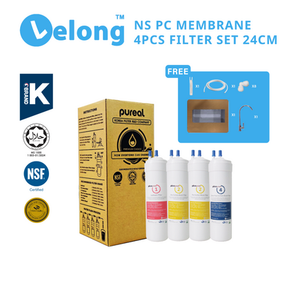 29cm / 4PC Basic Set / Korea Picogram Water Filter Cartridges