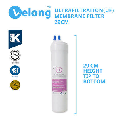 29cm/ 11" Korea Halal UF MEMBRANE Water Filter Cartridge Ultra Filtration 99.99% bacterial Free Inline U Type Water Purifier Replacement Cartridge Water Filter Cartridge Korea Water Filter Korea Water Filter Cartridge Korea Filter