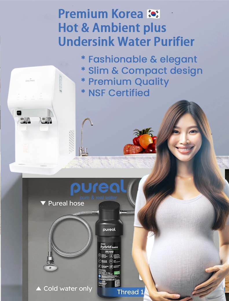 [FREE Installation + FREE Undersink System] Premium Korea Ioncares OnSoo Plus Hot &amp; Ambient Premium Water Purifier System Ultra Fine Filtration Water Purifier