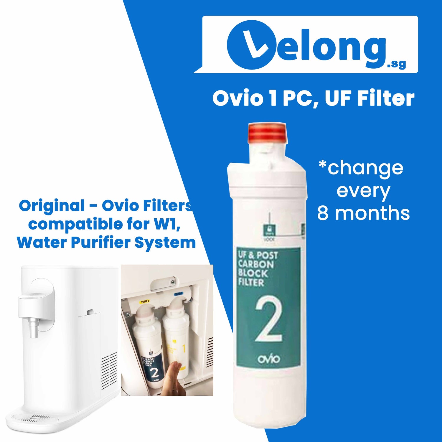Ovio UF &amp; Post Filter