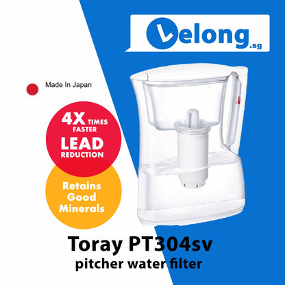 Torayvino PT304VSV Pitcher, Water Purifier, Water Filter