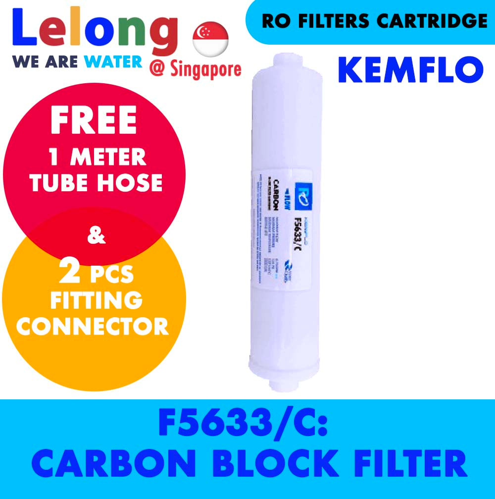 Kemflo 5633/C Carbon INLINE Filter Cartridge