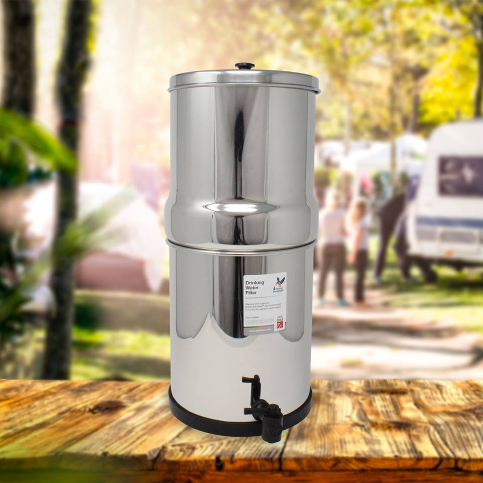 SS Gravity Filter &amp; 2PCS Ultra Sterasyl / ATC Super Sterasyl® Complete System