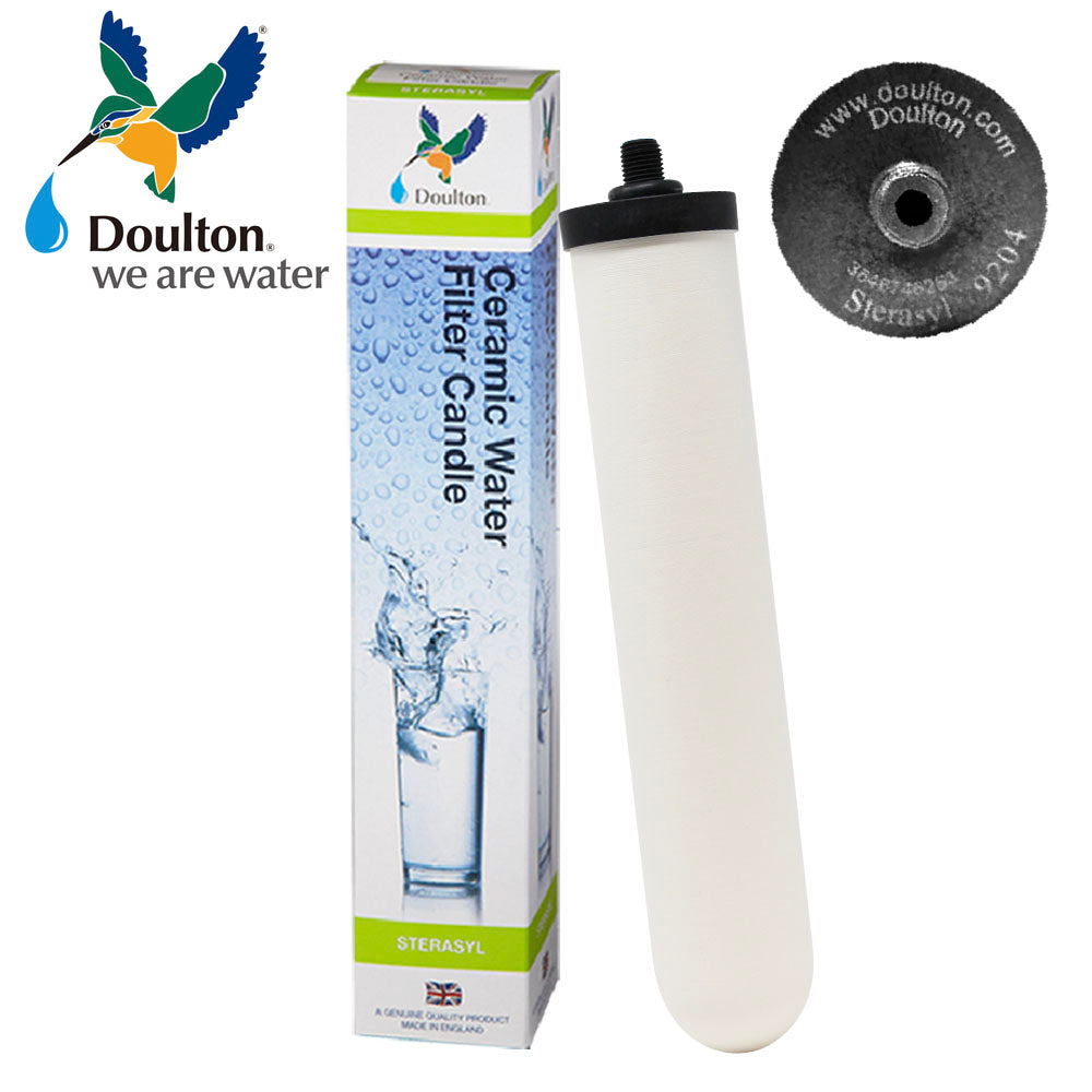 W9120562 10" Doulton Sterasyl Ceramic Filter ¦ NSF ¦ Short Thread Element ¦ 9204