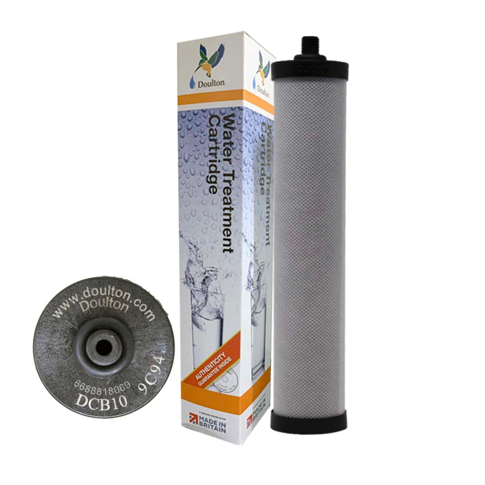 W9142010 10" Doulton Chlorine Reduction Cartridge ¦ Short Thread ¦ 9C94