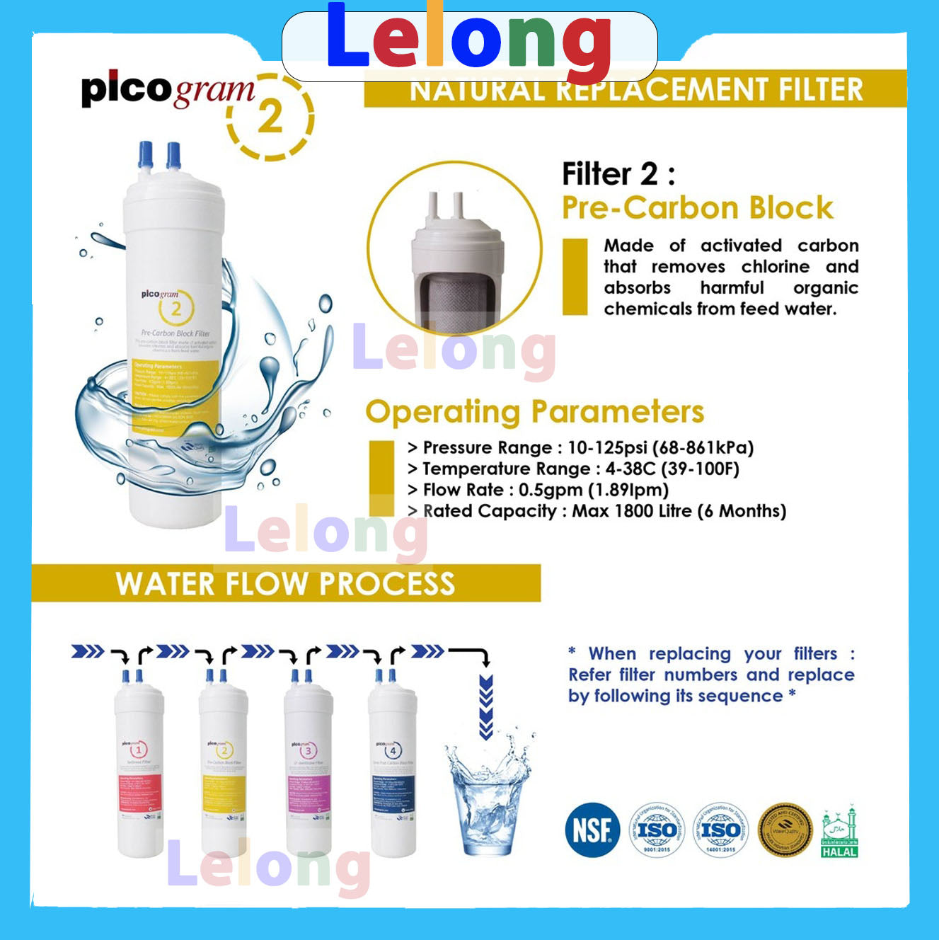 Korea Water Filters Ultra-Fine Water Filtration replacement cartridge for LL830, LL300, Tong Yang Magic 9900c, 8900c, 8230c, 8201c Korea Water Filters water purifier Korea Filter Korea Water Filter Cartridge Korea Water Filtration Korea Purification