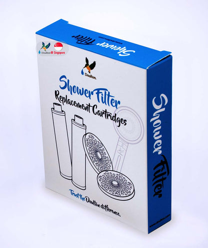 Refill for Doulton Filtered Water Shower Head, dechlorination &amp; particles reduction