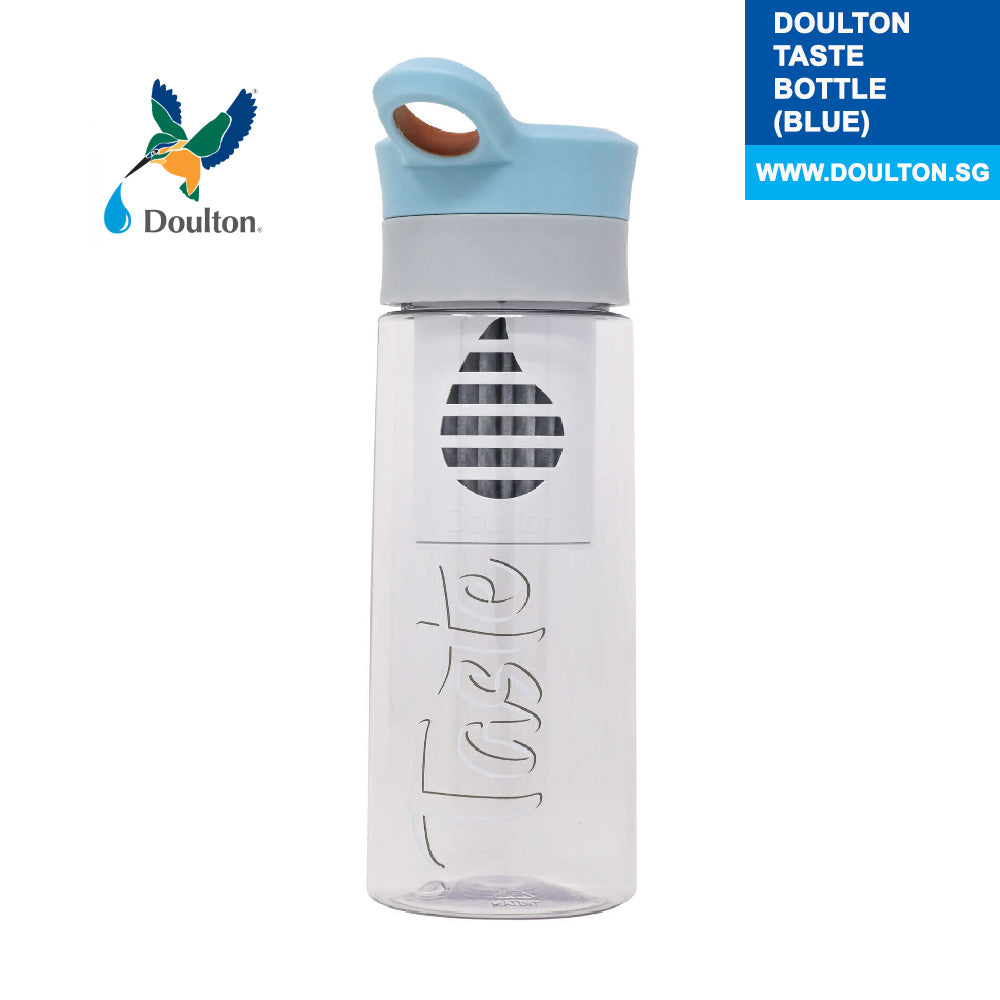 DOULTON TASTE Bottle Blue / Peach, Filtered Water Bottle
