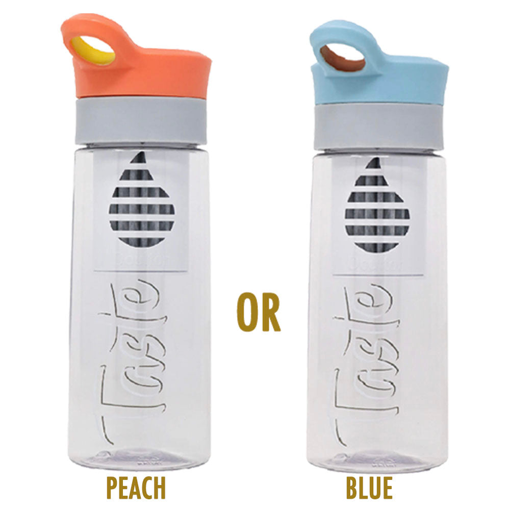 DOULTON TASTE Bottle Blue / Peach, Filtered Water Bottle