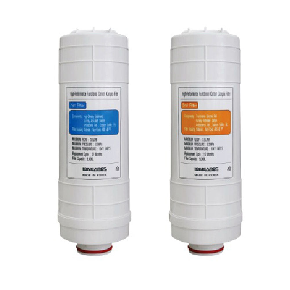 Filters 1 &amp; 2 for Luxury Ioncares Premium Alkaline Water Ionizer