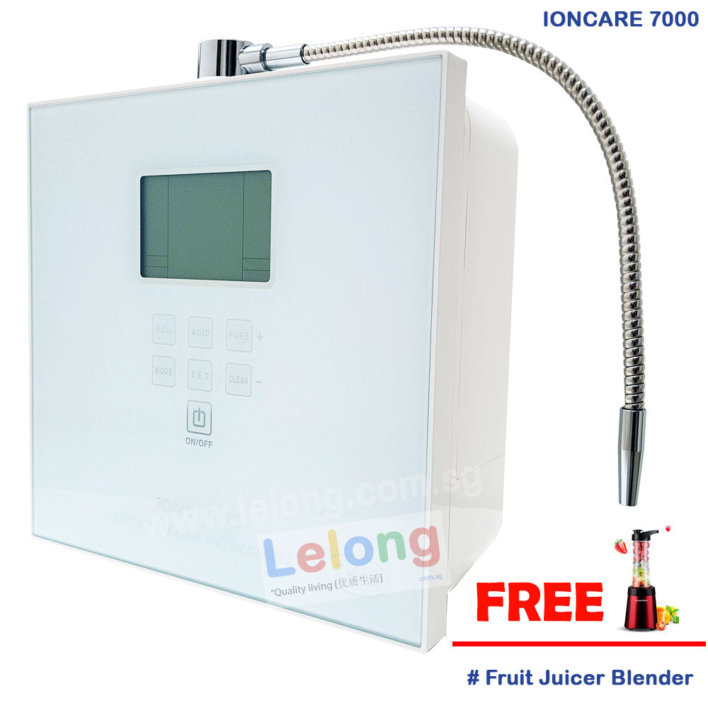 Luxury Ioncares 7000 Premium Alkaline Water Ionizer *White