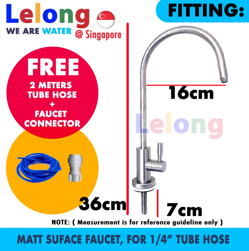 LLMSF Matt Surface Faucet Water Filter Tap