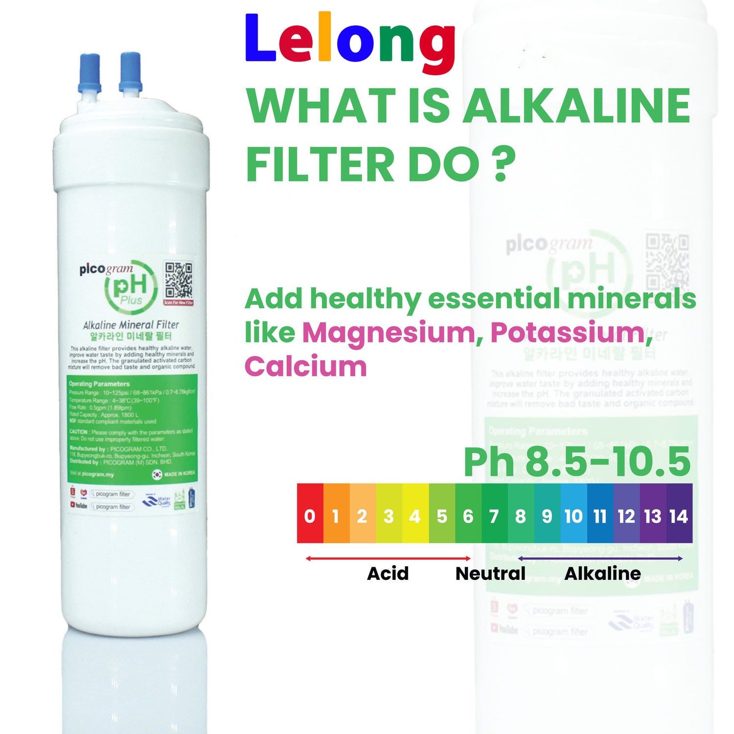 LL830 Korea Ultra-Filtration Water Purifier System, Hot &amp; Cold