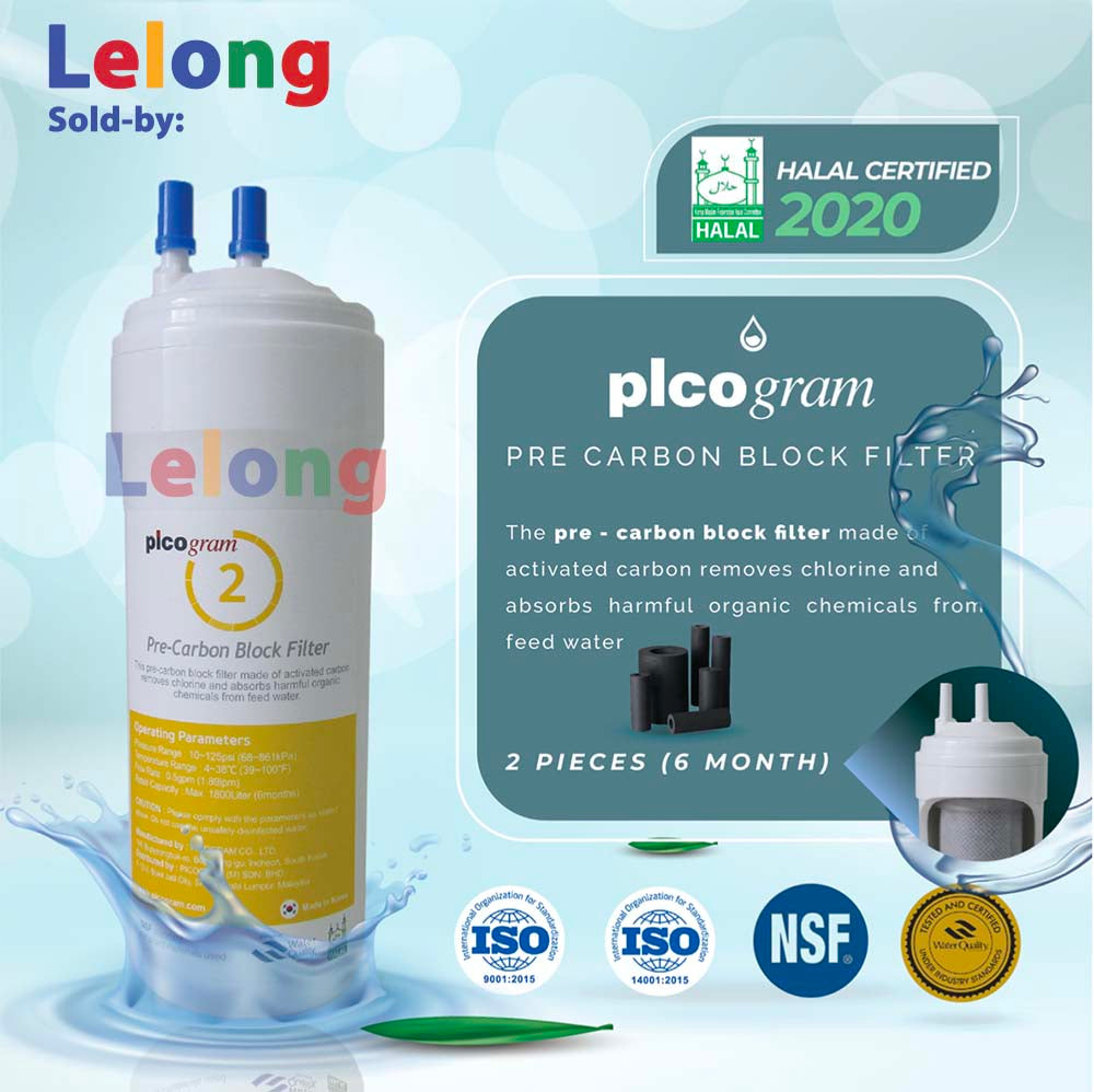 Korea Picogram 19cm, 8&quot; inch RO Water Purifier System Replacement Cartridge,