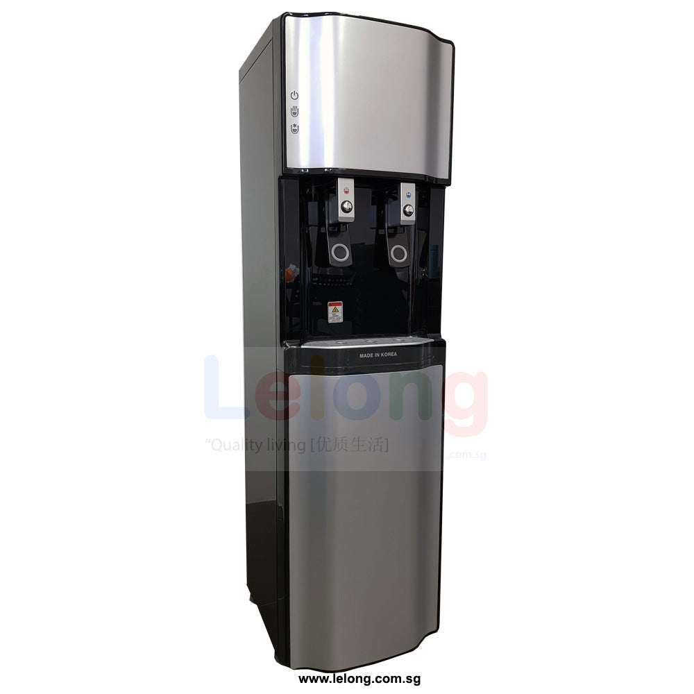 F &amp; C Commercial User, Floor Stand Hot &amp; Cold Filtered Water Dispenser Korea Ultra Filtration 4 Filters Water Purification System