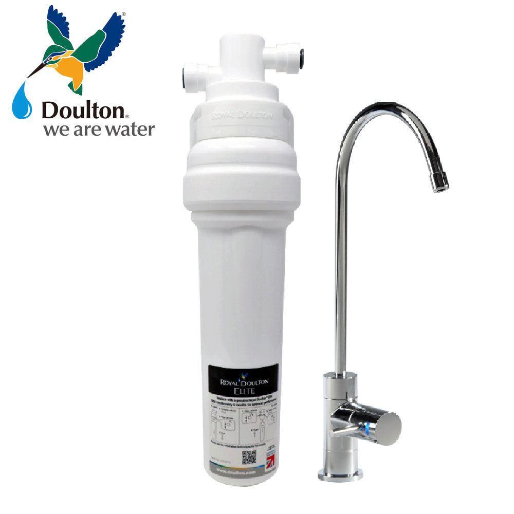 Royal Doulton Elite advanced premium drinking water purifier system, Optimized for significant reduction of fluoride in drinking water