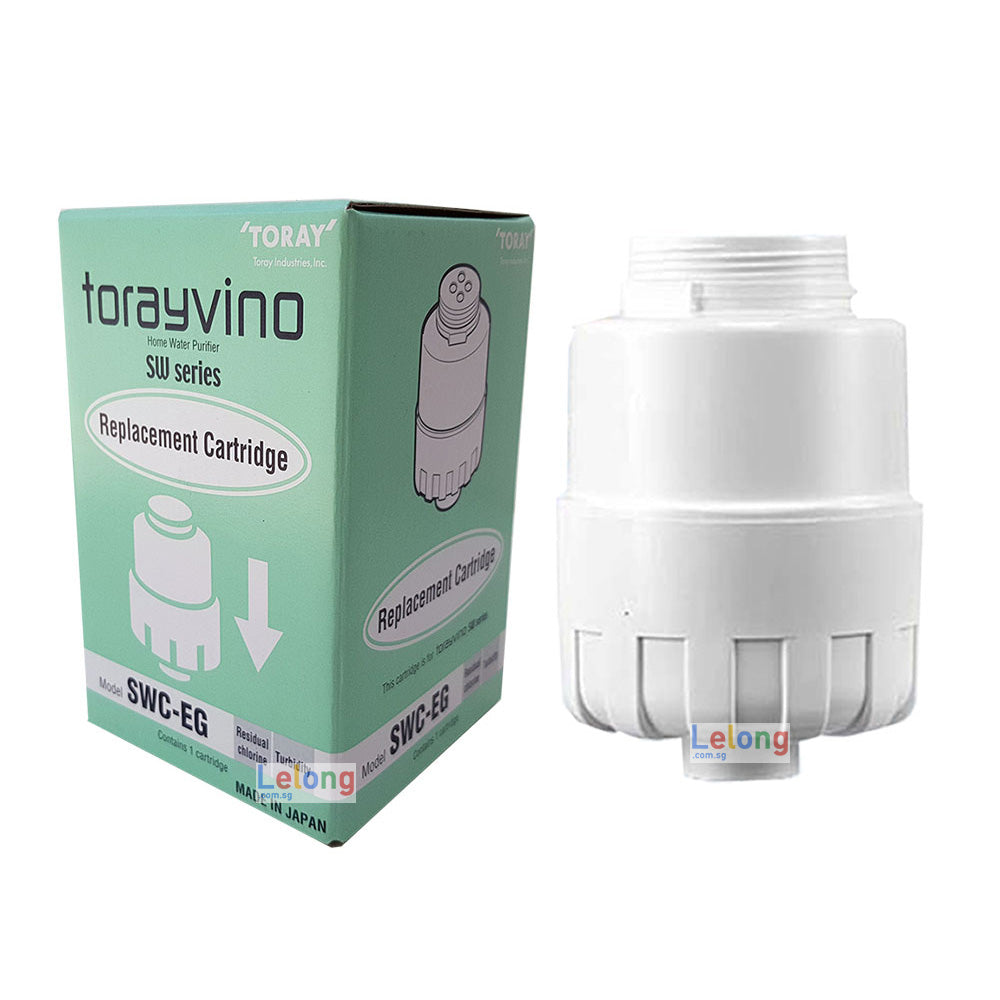 Toray SWC-EG CARTRIDGE, replacement cartridge for Torayvino SW5-EG Counter Top Water Purifier System